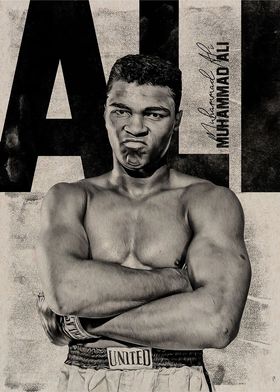 Muhammad Ali Portrait