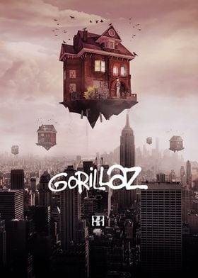 Gorillaz Floating House