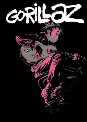 Gorillaz 2D Guitar