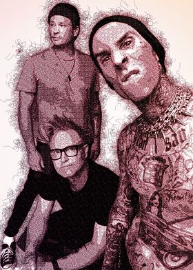 Scribble of Blink 182