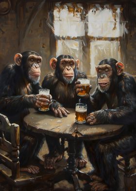 Animals Drinking Beer-preview-0