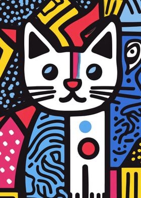 Pop Art Cat