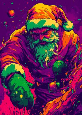 Angry Santa Claus