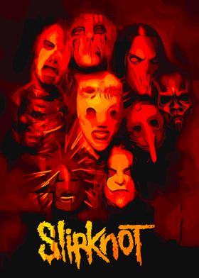 Slipknot Band Poster