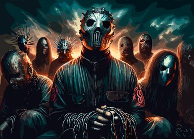 Slipknot Band Poster