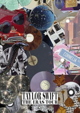 Taylor Swift Eras Tour Collage