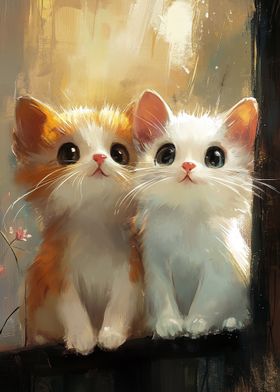 Two Cute Kittens