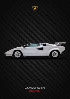 Lamborghini Countach on carbon