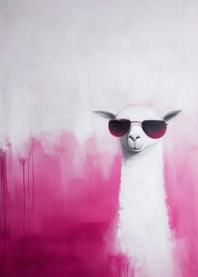 Llama in Sunglasses