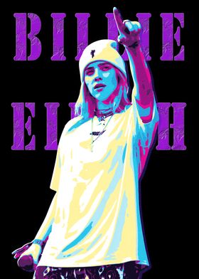 Billie Eilish Digital Art