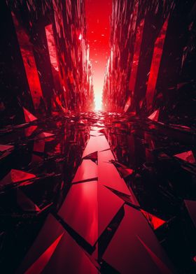 Red Crystal Corridor