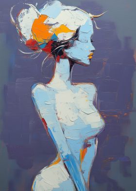 Abstract Female Figure