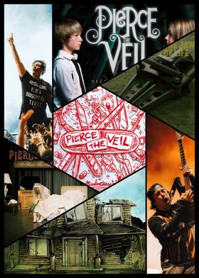 Pierce the Veil Album Collage