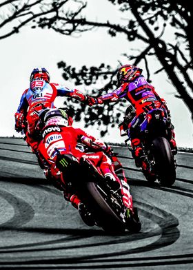 MotoGP Race Action