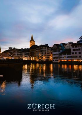 Zurich Cityscape Switzerland