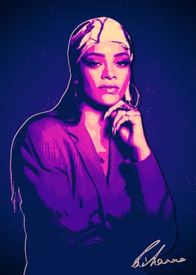 Rihanna Portrait