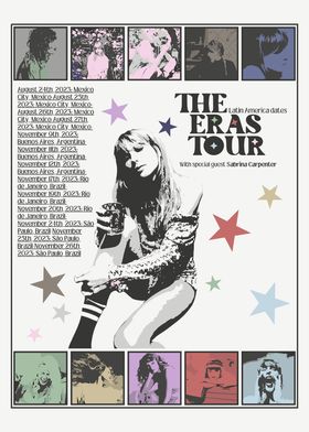 The Eras Tour Poster