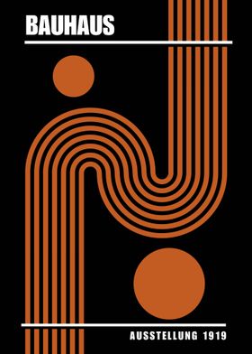 Colorful Bauhaus Black Baground-preview-1