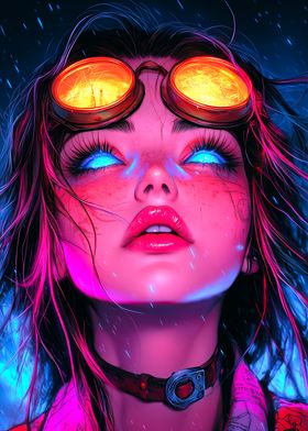 Anime Girls Neon-preview-2