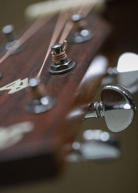 Acoustic Guitar Headstock