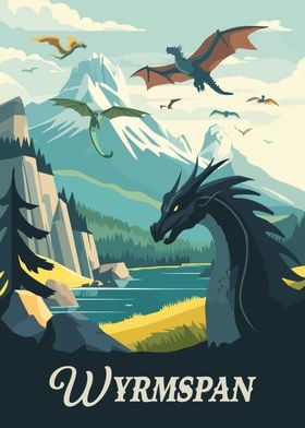 Board Game Inspired Illustration Poster-preview-0