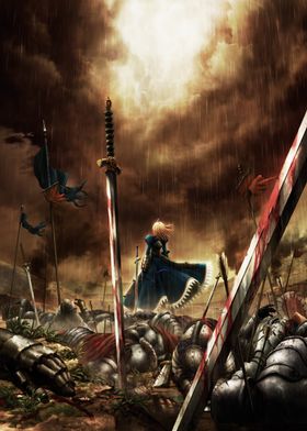 Fate/Zero Key Art-preview-1