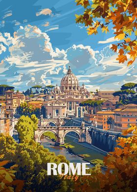 City World Travel Poster-preview-1