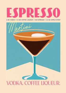 Retro Cocktail Poster-preview-3