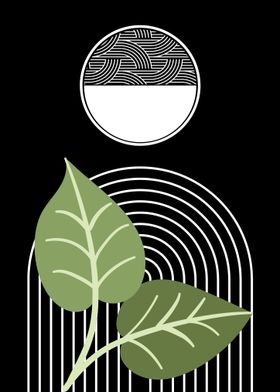 Geometric And Floral Art-preview-1