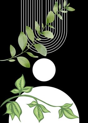 Geometric And Floral Art-preview-0