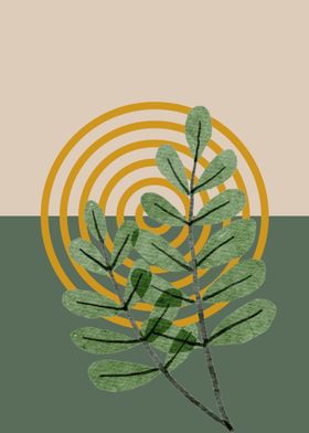 Geometrical Boho Floral Art-preview-1