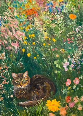 Cat Oil Painting-preview-0