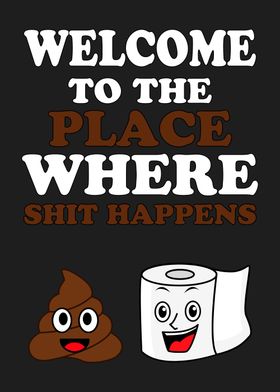 Funny Bathroom Poster-preview-2