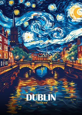 Travel Poster Starry City-preview-0