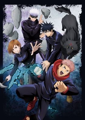 Jujutsu Kaisen Group Scenes-preview-2