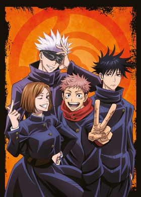 Jujutsu Kaisen Group Scenes-preview-0