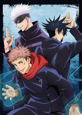 Jujutsu Kaisen Group Scenes-preview-1