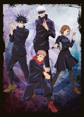 Jujutsu Kaisen Group Scenes-preview-3