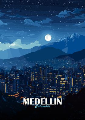 Travel Poster Night City-preview-1