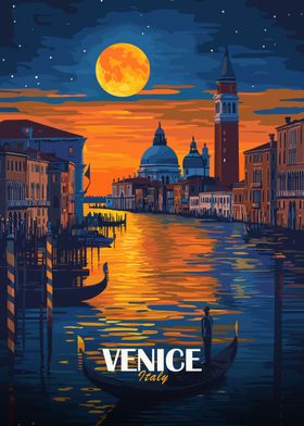 Travel Poster Night City-preview-3