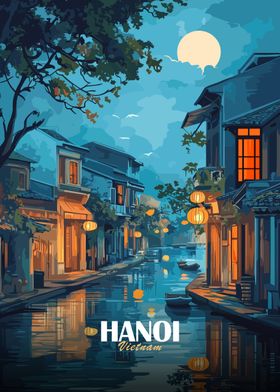 Travel Poster Night City-preview-3