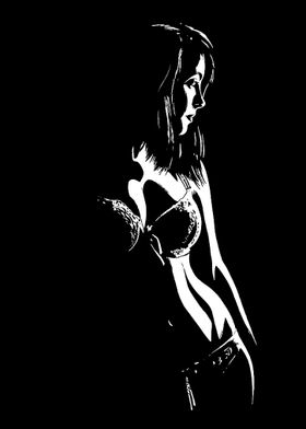 Black And White Illustration-preview-3