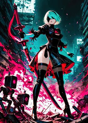 Nier Automata 2B-preview-1