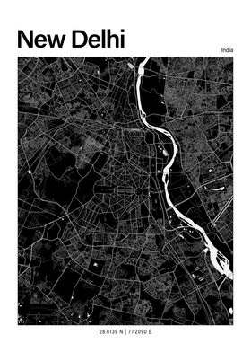 Black And White City Maps-preview-3