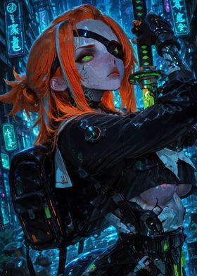 Cyberpunk Samurai-preview-0