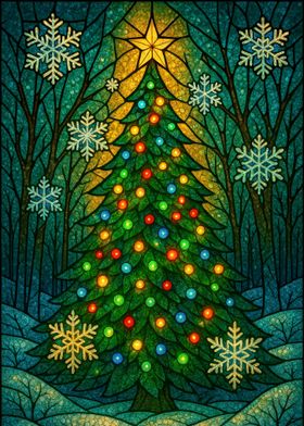 Stained Glass Winter-preview-1