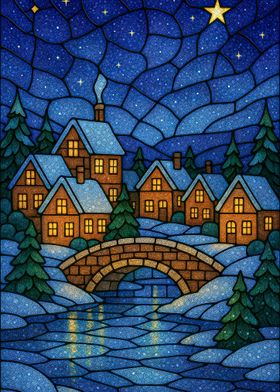 Stained Glass Winter-preview-1