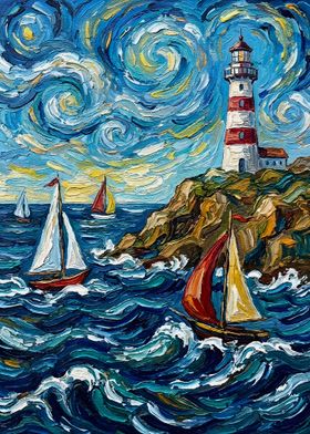 Van Gogh Landscape Painting-preview-2