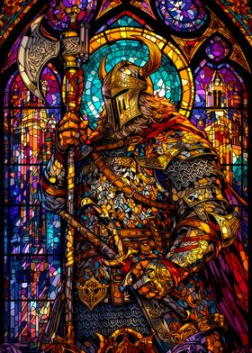 Stained Glass Dragons-preview-1