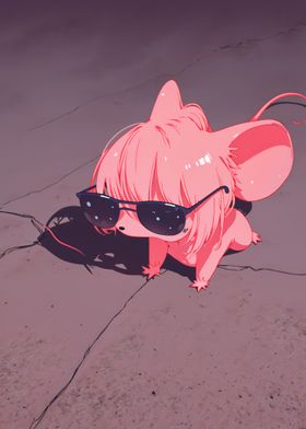 Anime Mouse With Sunglasses-preview-2